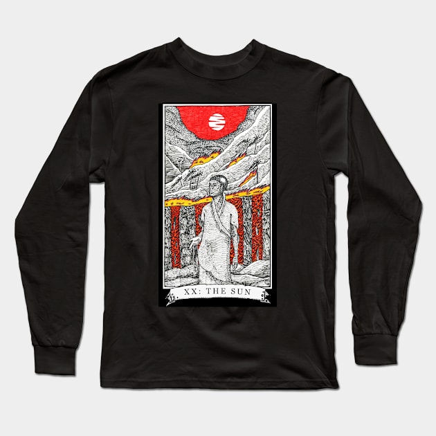 The Sun - The Tarot Restless Long Sleeve T-Shirt by WinslowDumaine